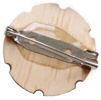 Значок деревянный «Котыквы» (Круглякова М.В.), ассорти