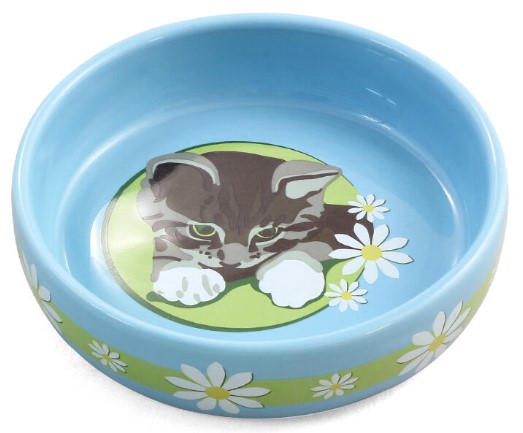 Миска керамическая Triol 0,2 л, «Котенок»
