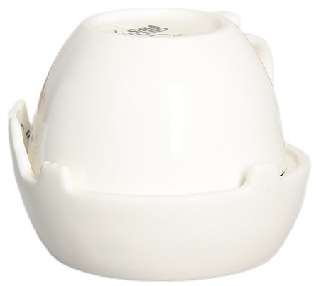 Набор для чаепития керамический «Белый кот», кружка 150 мл, миска 10*3 см