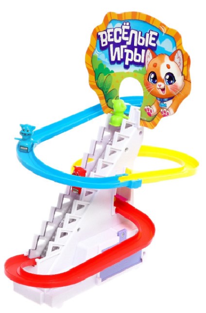 Набор игровой «Весёлые игры», «Котята на лесенке», 3+
