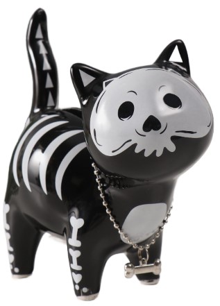 Копилка керамическая Sima-Land, 12,4*6,6*13,8 см, «Котик-скелет» (с заглушкой на дне) Копилка керамическая Sima-Land, 12,4*6,6*13,8 см, «Котик-скелет» (с заглушкой на дне)