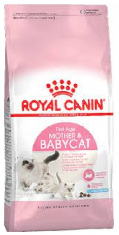 Корм сухой Royal Canin Babycat (для котят в возрасте от 1-го до 4-х месяцев, беременных и лактирующих кошек), 400 г