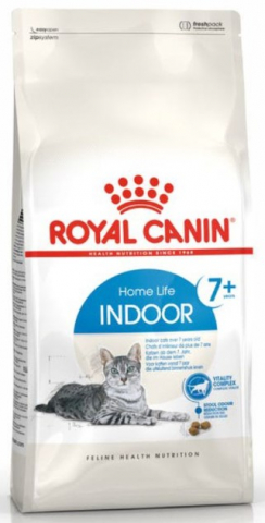 Корм сухой Royal Canin Indoor 7+ (для пожилых кошек старше 7 лет, живущих в помещении), 1,5 кг