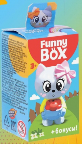 Набор для детей Funny Box, «Котик», ассорти