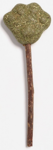 Игрушка с кошачьей мятой Sima-Land, «Лапа», на палочке из мататаби, 13 см