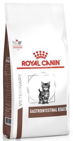 Корм сухой Royal Canin VD Cat Gastro Intestinal Kitten (для котят при нарушениях пищеварения), 400 г