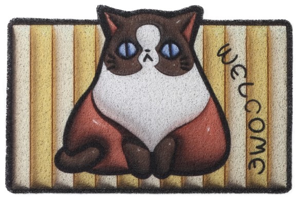 Коврик придверный Sima-Land (ПВХ) 40×60 см, Welcome