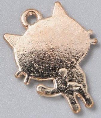 Декор для творчества металлический Sima-Land, 1,4*2 см, «Пучеглазый кот», эмалированный Декор для творчества металлический Sima-Land, 1,4*2 см, «Пучеглазый кот», эмалированный