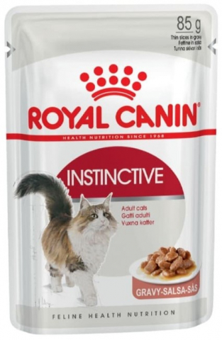 Корм влажный Royal Canin Instinctive (для взрослых кошек) 85 г (в соусе)