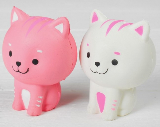 Игрушка-антистресс «Мялка» 8×6 см, «Киска», ассорти