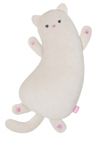 Игрушка-подушка мягкая «Кошечка Молли», 49 см, бежево-серая Игрушка-подушка мягкая «Кошечка Молли», 49 см, бежево-серая