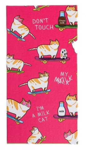 Блок бумаг для записей Sima-Land, I'm A Milk Cat (стикеры: 3 блока по 30 л. и шариковая ручка)