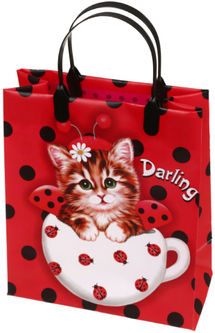 Пакет подарочный «Тико-пластик», 23*27*10 см, «Милашка»