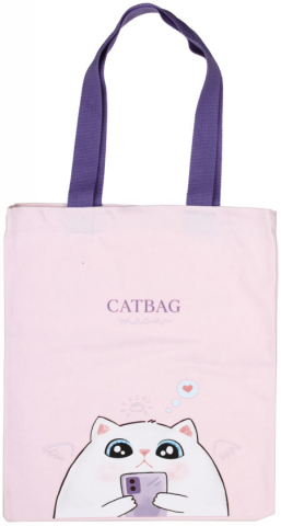 Шопер (сумка) Meshu, 330*400 мм, Catbag