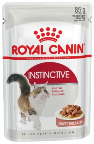 Корм влажный Royal Canin Instinctive (для взрослых кошек), 85 г (в соусе)