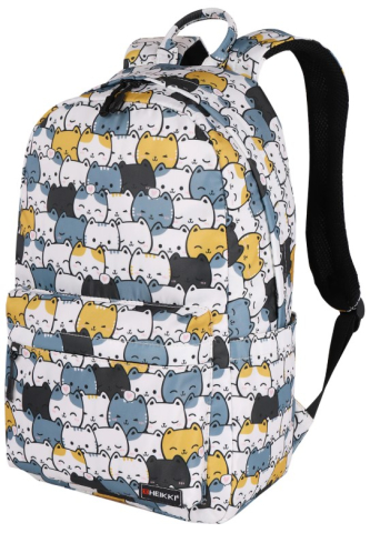 Рюкзак молодежный Heikki Dream, 42*26*14 см, Cute Cats Рюкзак молодежный Heikki Dream, 42*26*14 см, Cute Cats