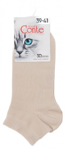 Носки женские Conte Elegant 3DSocks, размер 25-27, бежевые