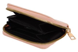 Кошелек из искусственной кожи «07-01-01», 8,5*2,5*10,5 см, оранжевый