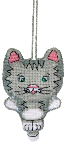 Набор для вышивания Panna «Игрушка. Котик», 14+