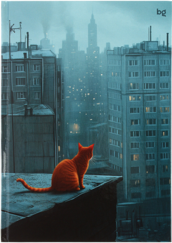 Книжка записная «Бизнес-блокнот» BG А5 (80 л.), 150*210 мм, 80 л., клетка, «Районы-кварталы»