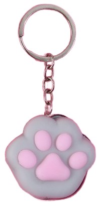 Брелок акриловый Sima-Land, 4,5*4 см, «Лапка»