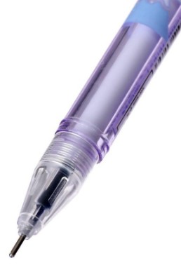 Ручка-прикол гелевая Calligrata, «Блеск-киска», корпус ассорти, стержень синий