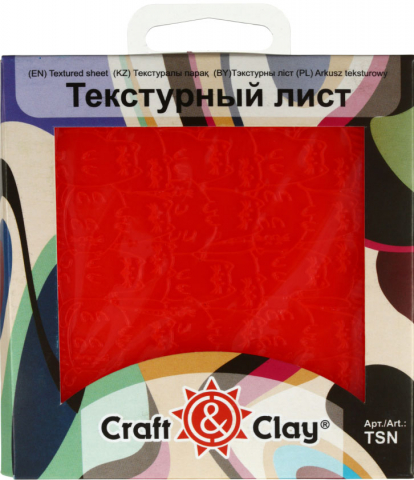 Текстурный лист Craft&Clay, №20, «Котики»