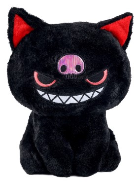 Игрушка мягкая Sima-Land 20 см, «Кот», черная