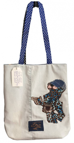 Сумка джинсовая (Аксютина Л.А.), 40*30 см Сумка джинсовая (Аксютина Л.А.), 40*30 см